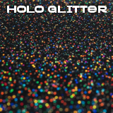 Gloss and holographic metallic flakes