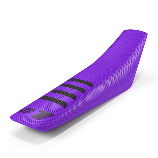 PURPLE AND BLACK