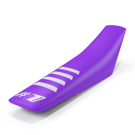 PURPLE AND WHITE