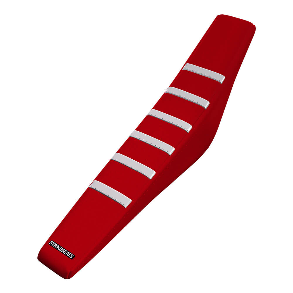 Ribbed WHITE/RED/RED