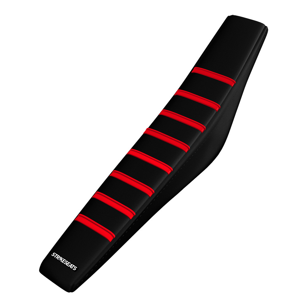 Pleated RED/BLACK/BLACK