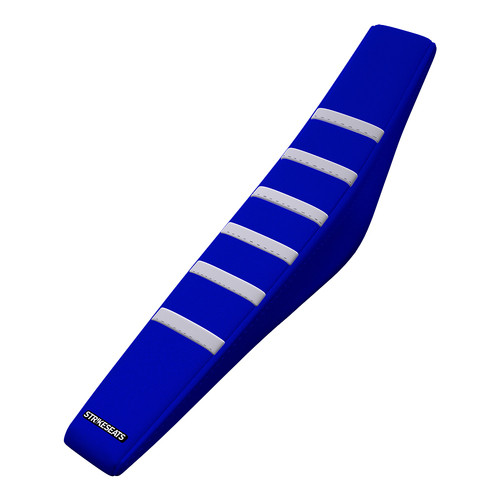 WHITE/BLUE/BLUE Gripper Ribbed