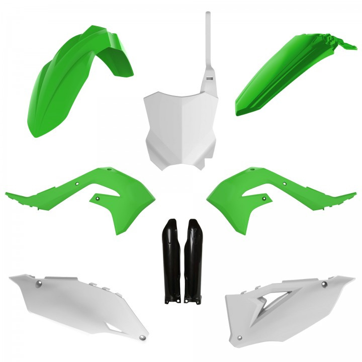 Full Plastic Kit Kawasaki - OEM COLORS