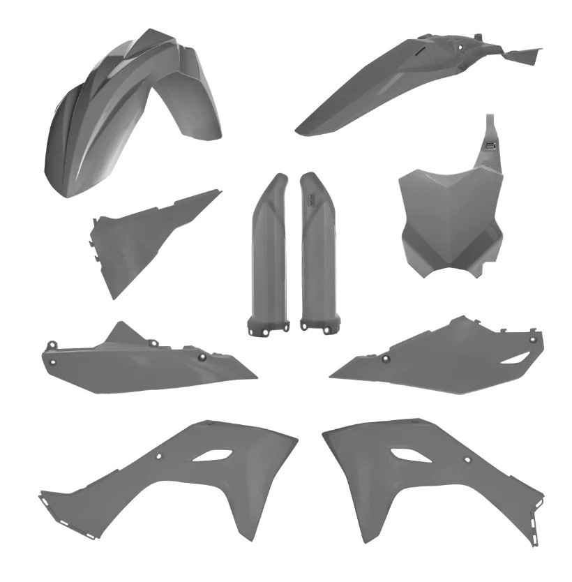 Full Plastic Kit Kawasaki - GREY