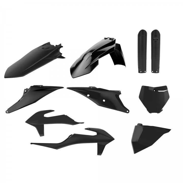 Full Plastic Kit KTM - BLACK