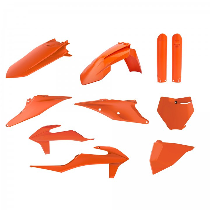 Full Plastic Kit KTM - ORANGE