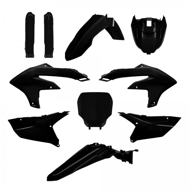 Full Plastic Kit Yamaha - BLACK