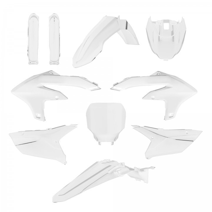 Full Plastic Kit Yamaha - WHITE