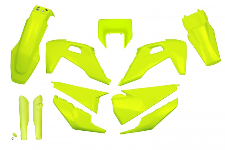 Full Plastic Kit Husqvarna - NEON YELLOW