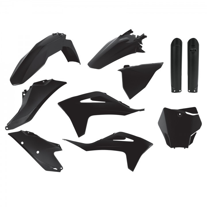 Full Plastic Kit Gasgas - BLACK