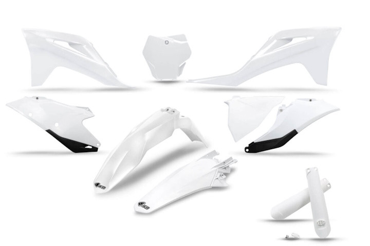 Full Plastic Kit Gasgas - WHITE