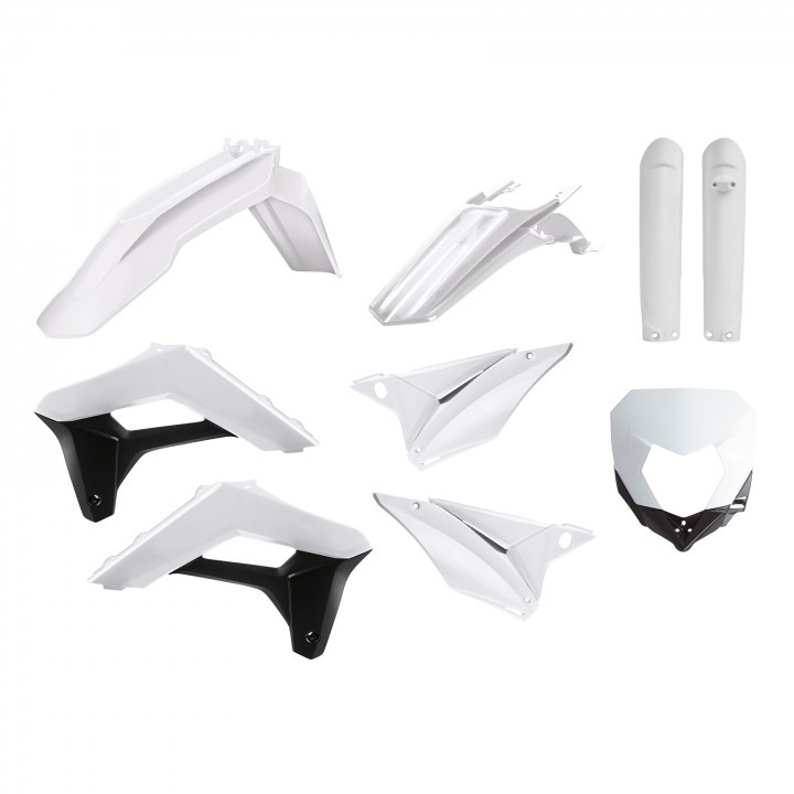 Full Plastic Kit Sherco - WHITE