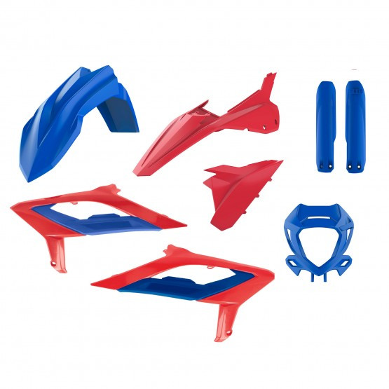 Full Plastic Kit Beta - RED-BLUE